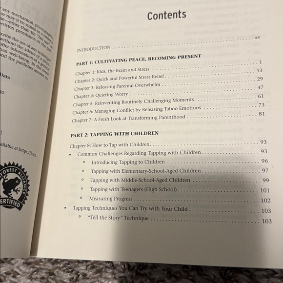 Tapping Solution book for Parents, Children, & Teenagers - Picture 4 of 11